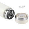 Intelligent TemperatureSensitive Vacuum Cup Mirror Smart TouchScreen Insulation Cup(Creamy White