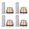 4Pcs Joystick Pusher Control Valve Standard Size Easy Installation Excavator