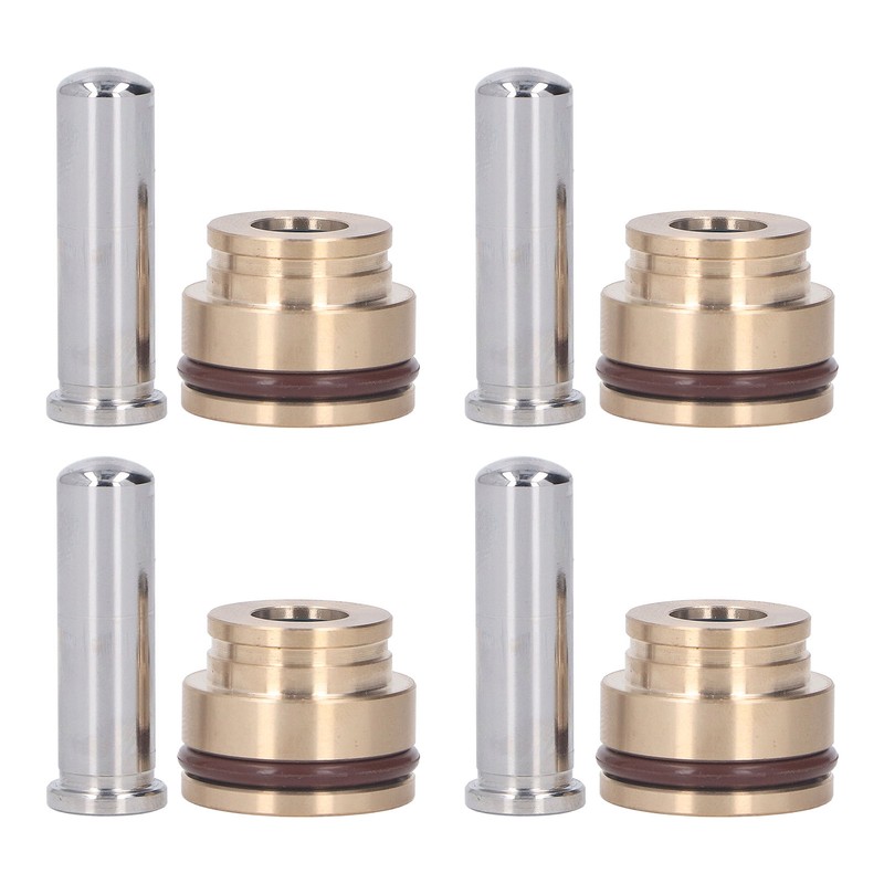 4Pcs Joystick Pusher Control Valve Standard Size Easy Installation Excavator
