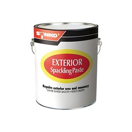 SYNKOLOID SYNKO Exterior Spackling Paste Repairs Wood & Masonry 1-Gallon Factory Direct!