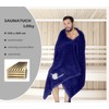 Lashuma XXL Beach Towel Blue Enjoy The Sun, Colourful Bath