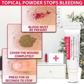 WoundSeal Powder 4 Each (Pack of 3)