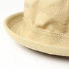 Regnuu Pork Pie Hat, Men's, Large Size, Plain, 100% Cotton,