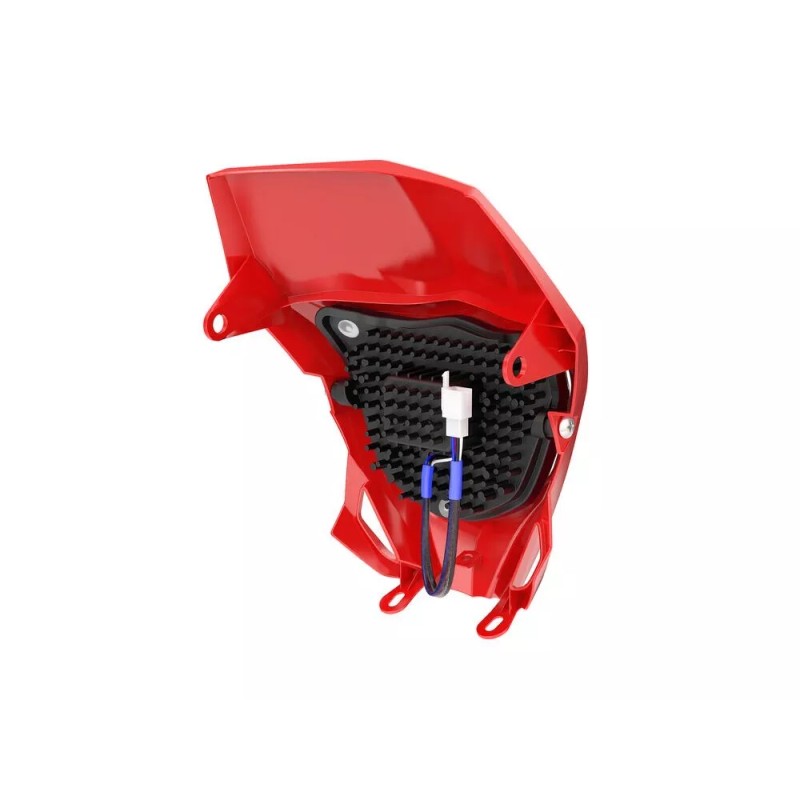 babolighting LED Headlight w/ Red Fairing For Honda CRF125F CRF150F