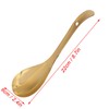 Serving Spoon Glossy Thickened Brass Gold Serving Spoons Soup Spoons