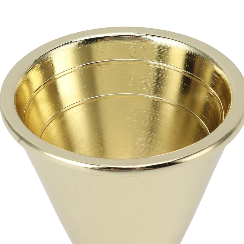 Cocktail Jigger Double Sided Stainless Steel Bar Shot Measuring Cup