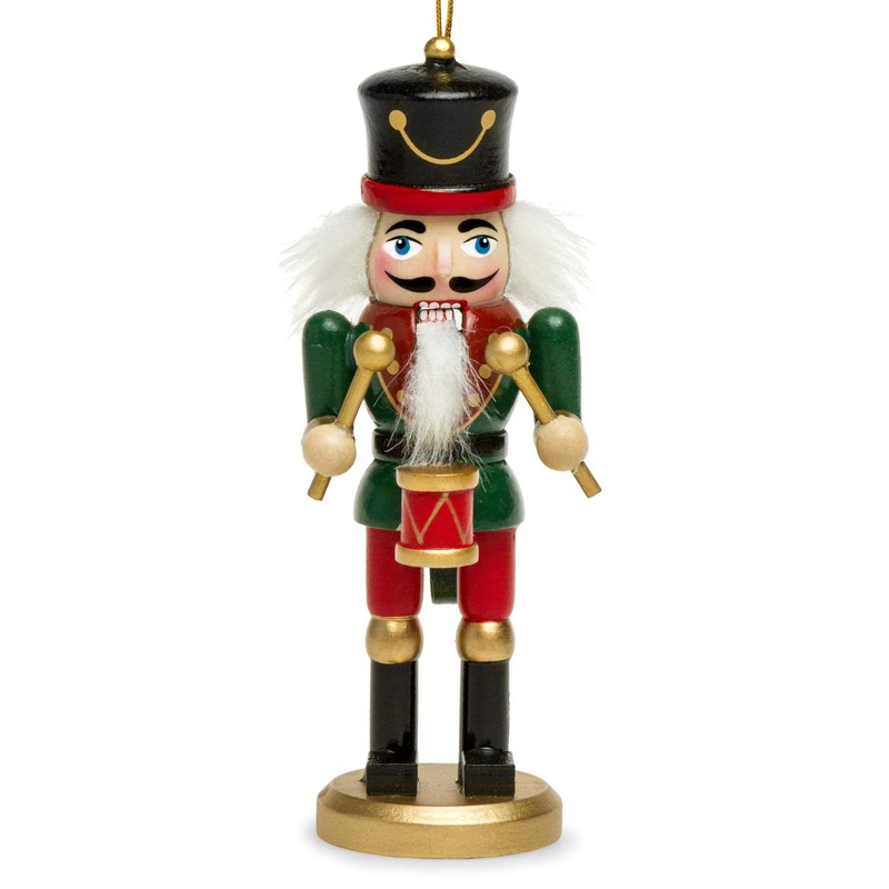 SIKORA NK-F Large XL Nutcracker Figures Christmas Tree Pendant Set