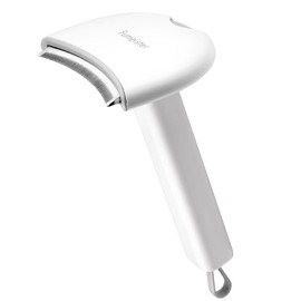 Fumeister Pet Undercoat Deshedding Tool for Dogs - Wide Curved Undercoat Brush for Effortless Pet Deshedding, Loose Hair Remover for Dogs & Cats (White)