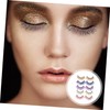 LALAFINA Fake Eyelashes 5pcs Decorative False Eyelashes for Cosplay Makeup