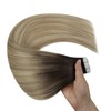 YoungSee Tape in Extensions Human Hair Ombre 14In Invisible Tape