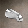 SENTO Slip On Silver Universal Heavy Durable Metal Bathroom Tub