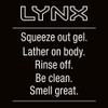 Lynx Manwasher Shower Tool, 12 Week Pack, Pack of 2