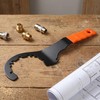 XMXW Universal Sink Drain Wrench, 4 6 8 Tab Locknut