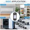 sourcing map CD60 Capacitor 88-108 UF/Mfd, 330 VAC CD60 Run