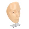 5D Silicone Makeup Practice Face Teaching Face Eye Cosmetic Mannequin