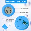 3-Pack LCD Digital Hygrometer Thermometer Hydrometer Humidity Meter Indoor Outdoor