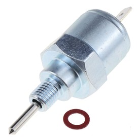 DVPARTS Fuel Shut Off Solenoids M120522 M117548 Compatible with John Deere 240 265 F710 GT242 GT275 LX172 LX176 21188-2010 21188-2007 Kawasaki FC401V FC420V FV540V