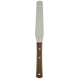 Inteckaneki WSP4803 Wooden Handle Spatera 6 Blade: Stainless Steel Handle: Red Wood, Japan