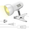 Sun-Rising Rong&LAN Clip lamp,360° Rotation Clip on Lamp Portable Book