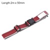 sourcing map Luggage Strap Suitcase Belt with Buckle Label, 2Mx5cm
