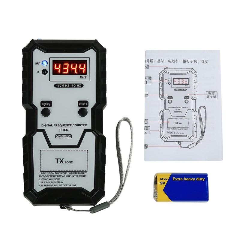 Mulcort IR Infrared Frequency Tester Wireless Remote Control Frequency Tester