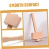 TEHAUX Handcrafted Wooden Mallet for Woodworking Beech Wood Carpenter Hammer