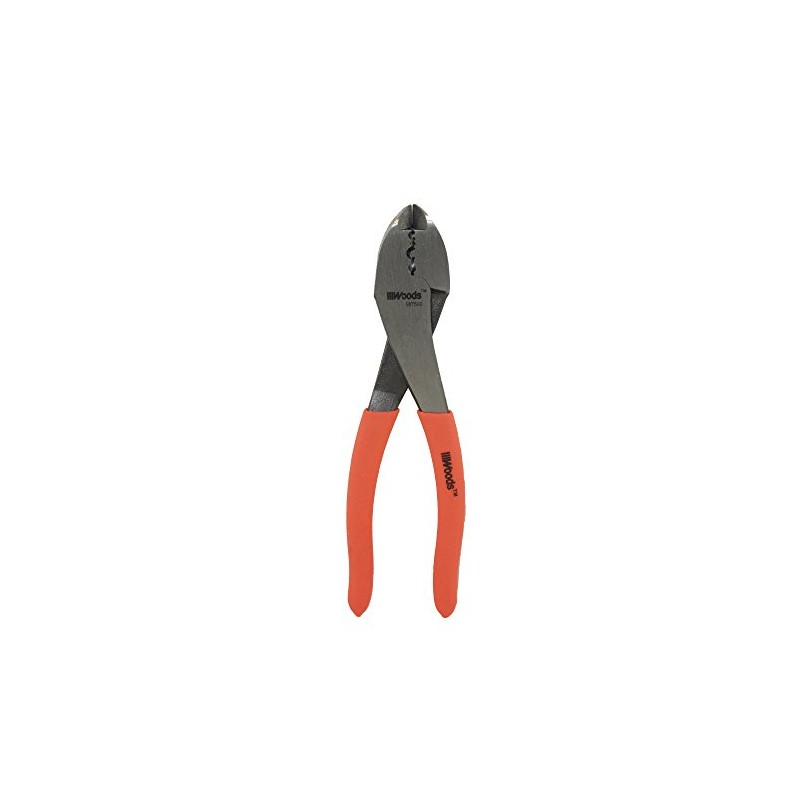 Woods 58750040 8-Inch Terminal Crimper or Cutter, 10-22 AWG Solid