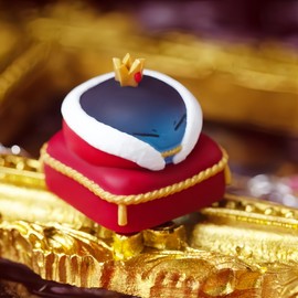 Capkeyno Artisan Anime Slime Resin Handmade Keycaps - ESC, Cute Blue Slime Keycap for Mechanical Keyboard