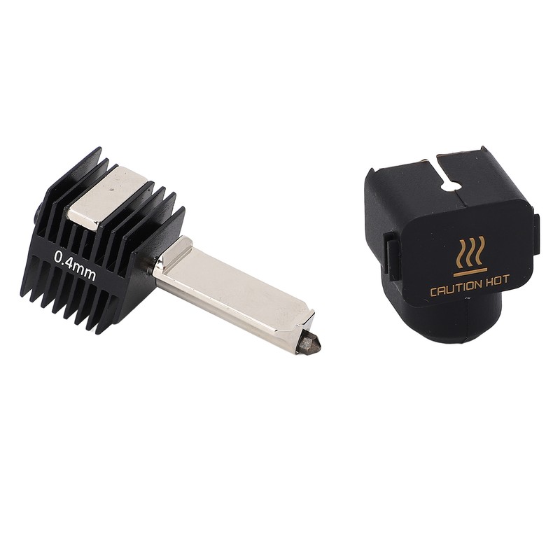 3D Printer Hotend Replacement 0.4mm Hardened Steel Nozzle Magnetic Suction