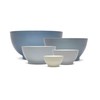 CaliBowl 5-Piece Non-Spill Plastic Mixing Bowl Set - Reusable Nesting
