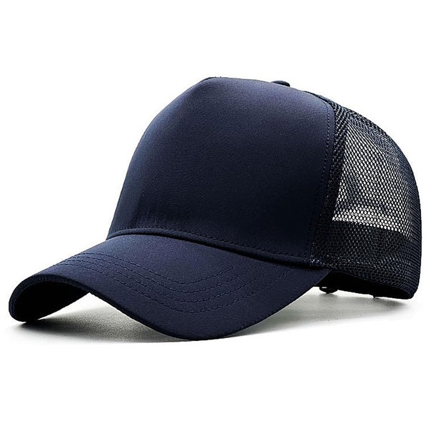 [Silver & Style] メッシュキャップ 大きいサイズ 無地 深め シンプル メンズ キャップ