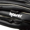 Kaiser KW-313 Dragonfly Gloves, 10 Inches, Black, Baseball, Catchball, Practice,