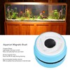 Aquarium Magnetic Brush Scratch Proof Bristles Prevent Slip Algae Scraper
