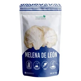 Hongo Melena De León Orgánico Vegano En Polvo 100gr                                                                                                   