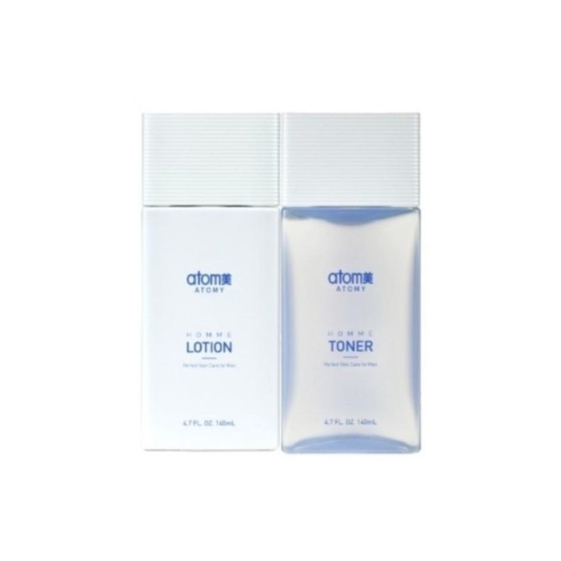 Atomy Homme Lotion 140ml + Toner 140ml 2-piece set basic