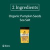 Eden Organic Pumpkin Seeds, Shelled, Dry Roasted and Lightly Sea