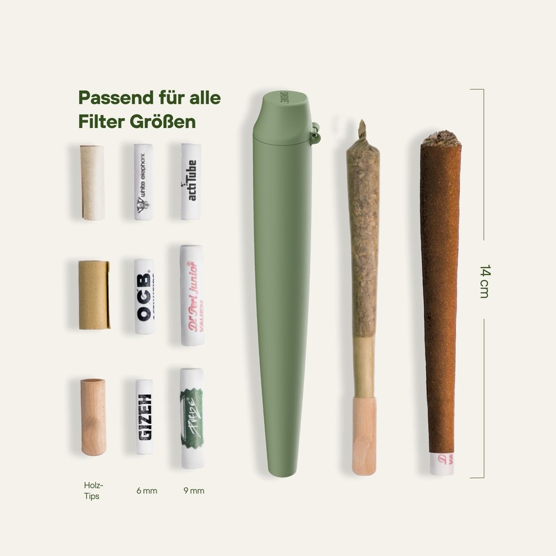 SMOWE Greencone Joint Tube Pack of 4 (Morpho) Made in