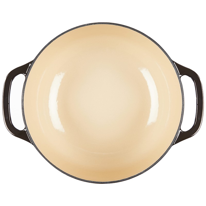 Lodge Manufacturing Company EC6D18 Enameled Dutch Oven, 6 qt, Midnight