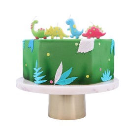 PME - Set di Candele a Forma di Dinosauro, Confezione da 4