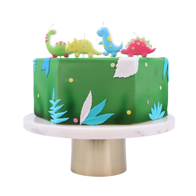 PME - Set di Candele a Forma di Dinosauro, Confezione