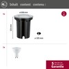 Paulmann Outdoor Recessed Lamp, Metal 3.5 W, Stainless Steel