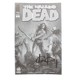 The Walking Dead #1 WW Richmond Exclusive B&W Cover Signed By Ken Kelly