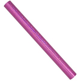Coolprints Papel Foil para Laminadora e Impresora Laser, Foil para Toner, Colores Especiales, Rollo de 32 Centímetros x 3 Metros (Rosa Holografico Glitter)