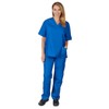 M&M SCRUBS Men's Scrub Set Medical Scrub Tops and Pants