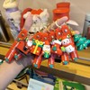 Imported Character Christmas Keychain - Santa Backpack Accessory, Holiday Charm for Car & Bags Free Size/C1 (Mixed Random)+ 20ea