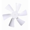 Carvmpin 2 Pack 6“ Replacement White Vent Fan Blades for