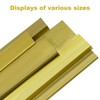 1/4" x 2" C360 Brass Flat BAR 12" Long Solid