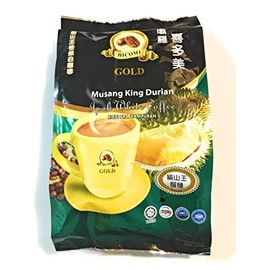 Hicomi Musang King Durian Ipoh White Coffee (12 Sachets x 38g)