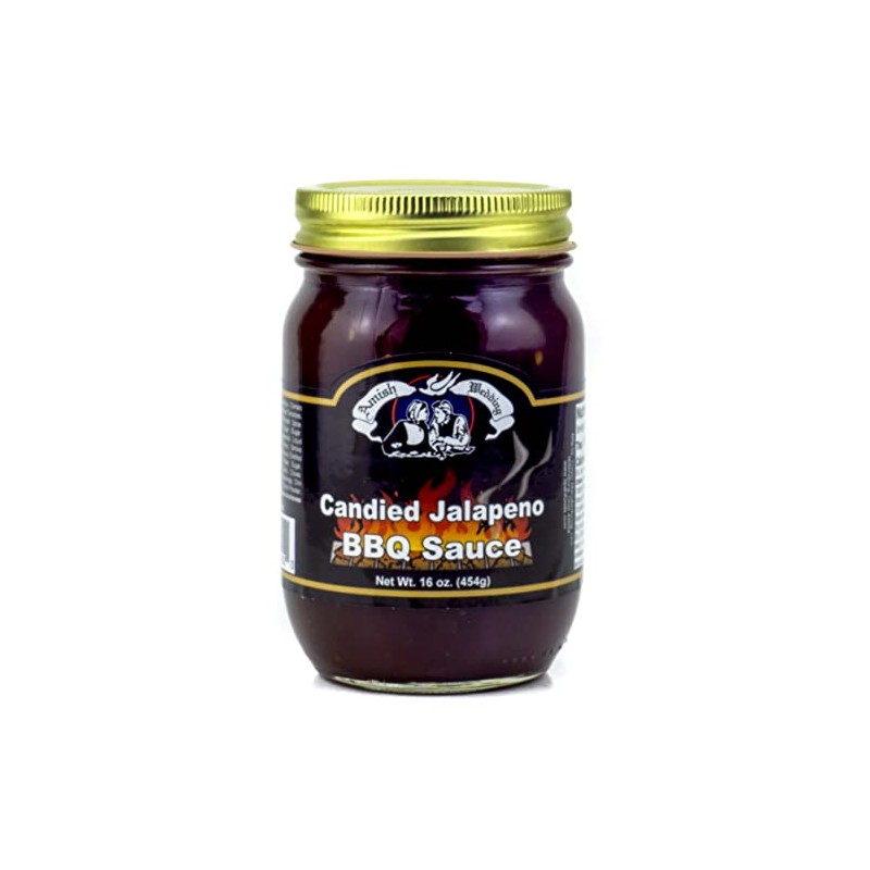 Amish Wedding Candied Jalapeno BBQ Sauce 16oz