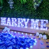 Hortsun Marry Me Light up Letters Proposal Decorations Will You